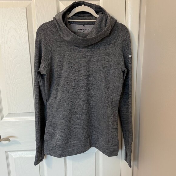 Nike Golf‎ Women's Dri-Fit Bunker Funnel Neck Hoodie Sweatshirt Size M - Picture 1 of 10